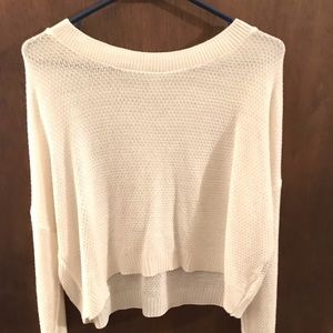 White Long Sleeve Sweater